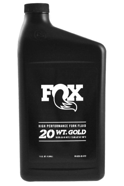 Olej FOX Fork Fluid 20WT Gold, 946ml