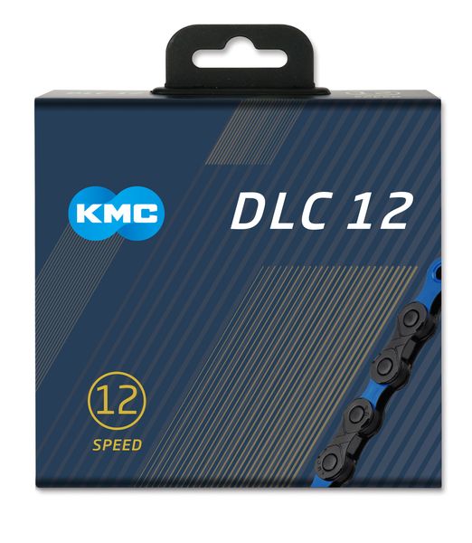 Řetěz KMC DLC 12 Black / Blue, 12 Speed