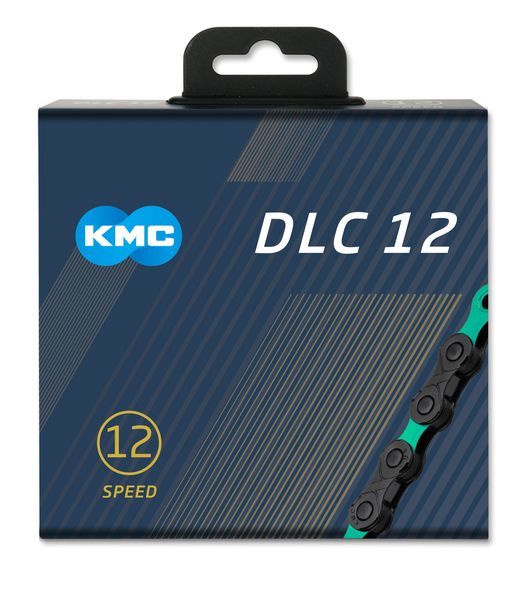 Řetěz KMC DLC 12 Black/Celeste, 12 Speed
