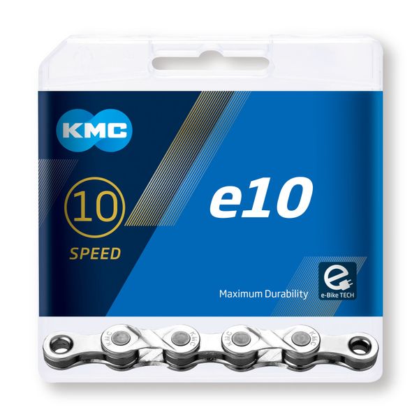 Řetěz KMC E10 Silver pro elektrokola, 10 Speed